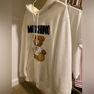 Moschino signature bear hoodie